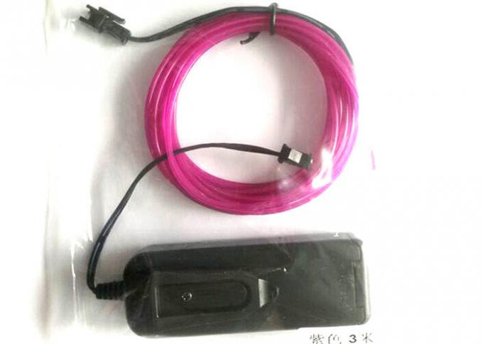 Cheaper price in China 2017 brightness multicolor EL wire roll 4meter/10meter