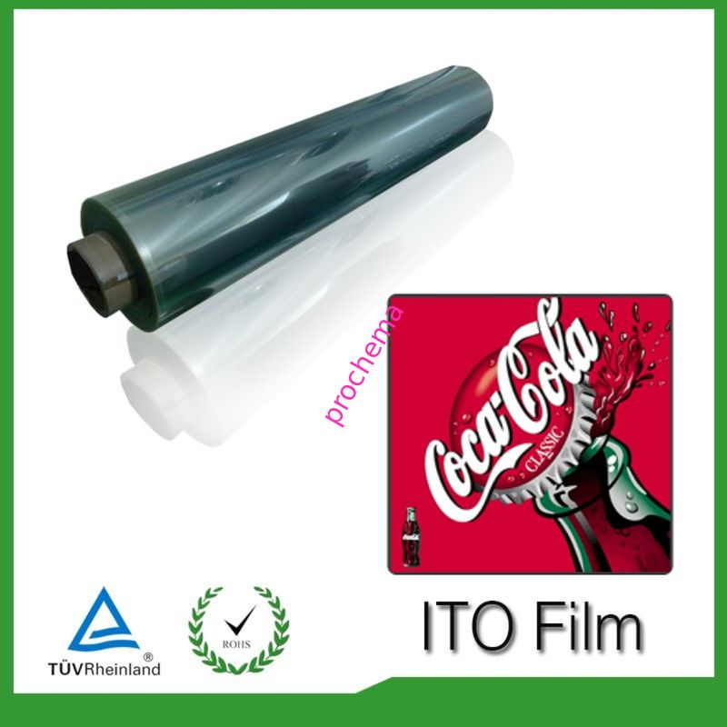 100ohm ito film conductive ito film for EL printable light