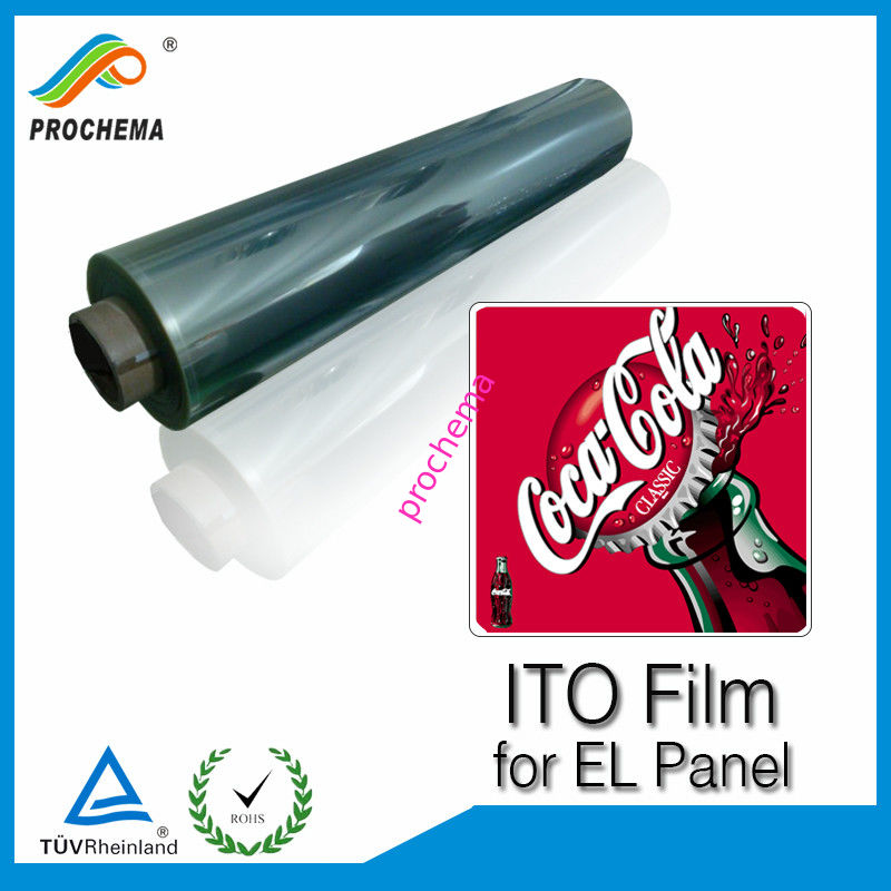 100ohm conductive ito film for EL