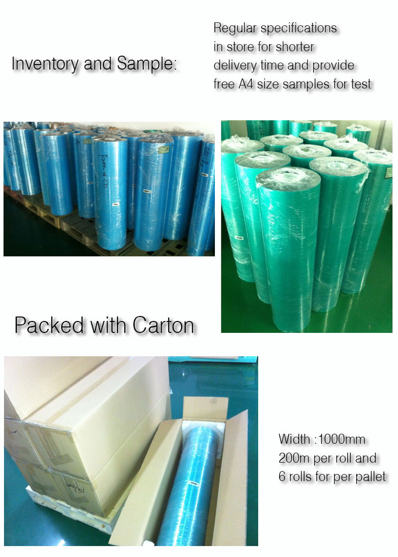 Autotex Replacement PET Polyester Film F150 for Nameplate Printing