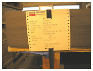 Hang tag can resistant Heat Temperatures for steel industry