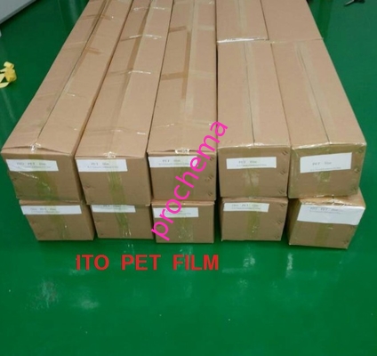 RFID Blocking Conductive Film with Low Resistance ITO Sputtered for Smart Cooler unman shop