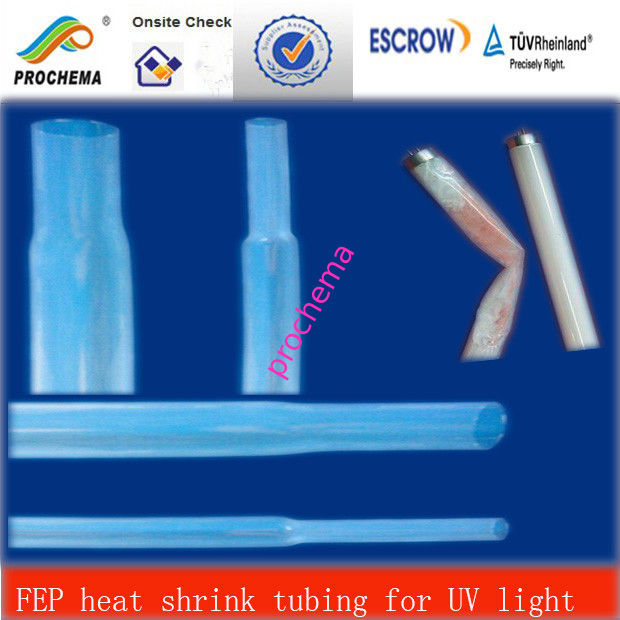 FEP  heat shrinkable tube for UV lamp covering