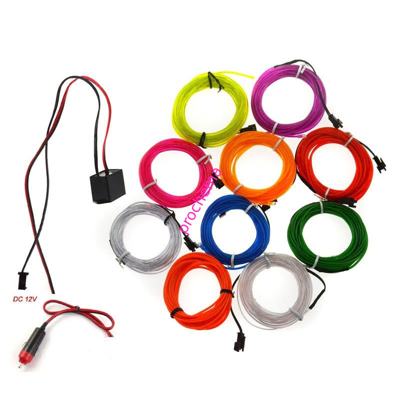 Electroluminescent EL Wire for Christmas Lighting Indoor and outdoor advertising and decoration